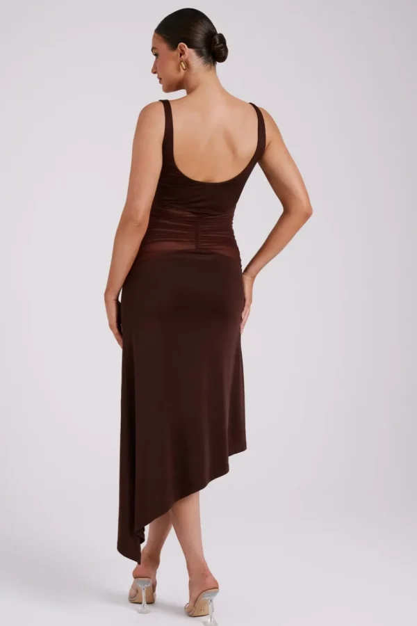 kora_5.webp Women MESHKI Midi Dresses<Kora