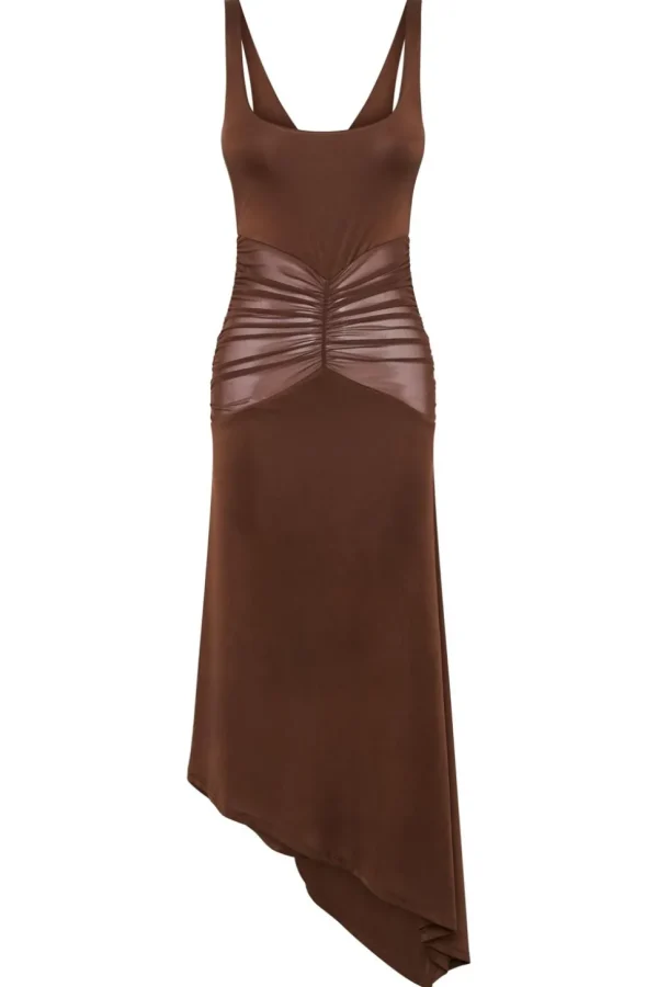 kora_9.webp Women MESHKI Midi Dresses<Kora
