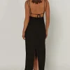 leana_1-1.webp Women MESHKI Midi Dresses<Leana