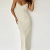 leana_1.webp Women MESHKI Midi Dresses<Leana