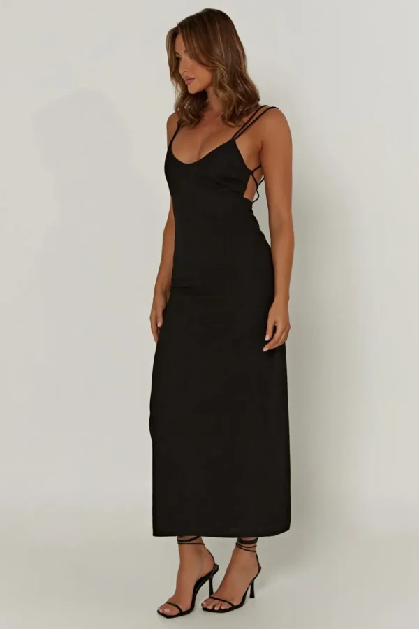 leana_7-1.webp Women MESHKI Midi Dresses<Leana