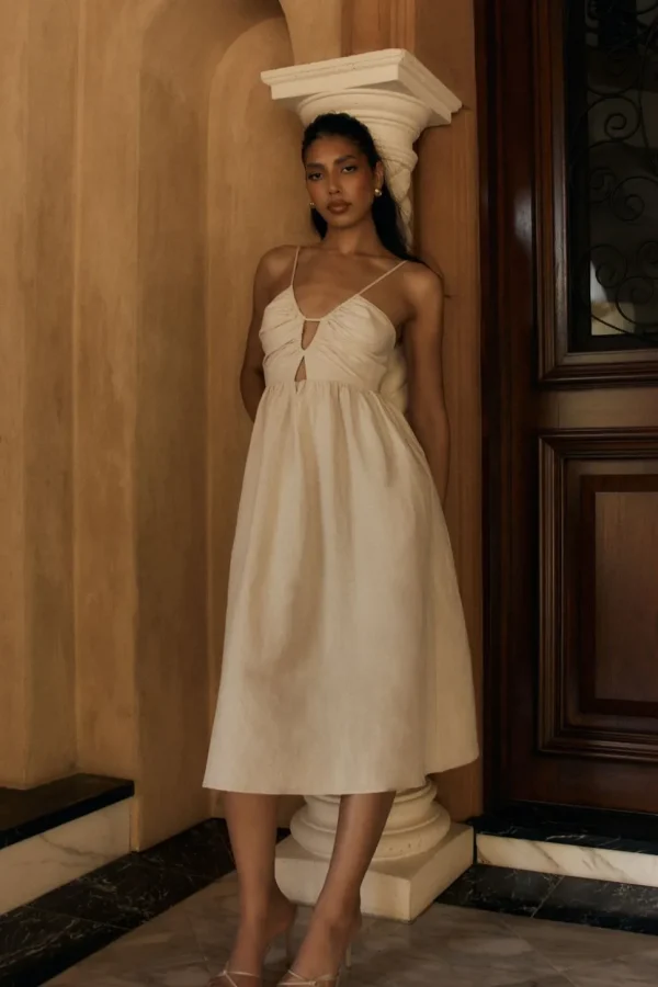 magdelena_7.webp Women MESHKI Midi Dresses<Magdelena