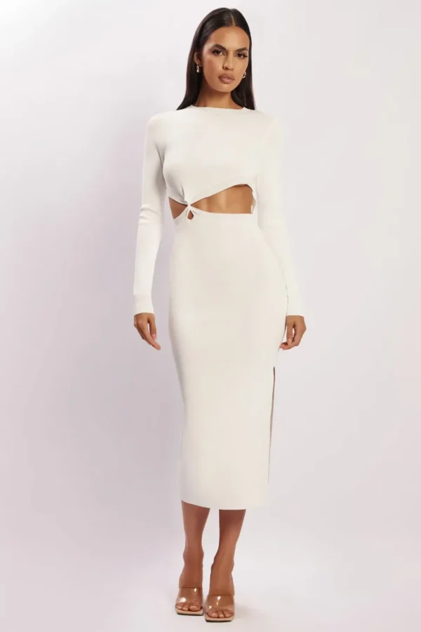 mila_6.webp Women MESHKI Midi Dresses<Mila