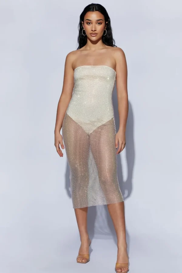 nima_5-1.webp Women MESHKI Midi Dresses<Nima