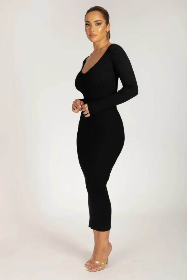 nina_3.webp Women MESHKI Midi Dresses<Nina