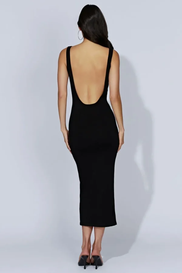 nola_1.webp Women MESHKI Midi Dresses<Nola