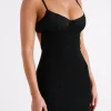 novah_1.webp Women MESHKI Midi Dresses<Novah