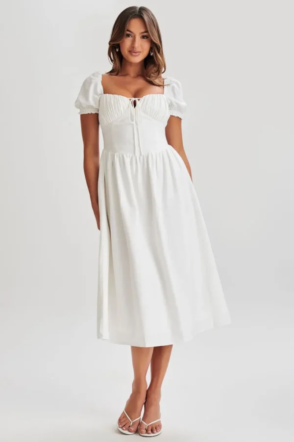 rosalind_0-1.webp Women MESHKI Midi Dresses<Rosalind