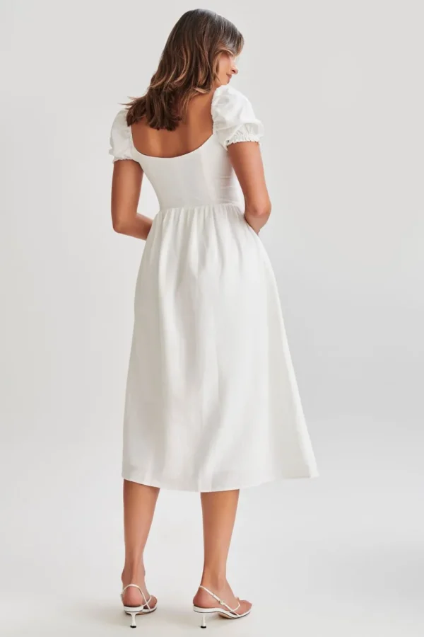rosalind_1-1.webp Women MESHKI Midi Dresses<Rosalind