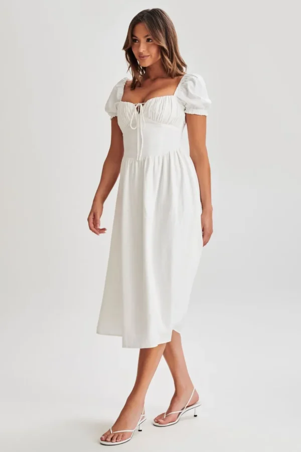 rosalind_3-1.webp Women MESHKI Midi Dresses<Rosalind
