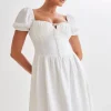 rosalind_7.webp Women MESHKI Midi Dresses<Rosalind