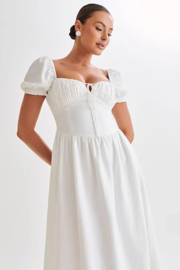 rosalind_7.webp Women MESHKI Midi Dresses<Rosalind