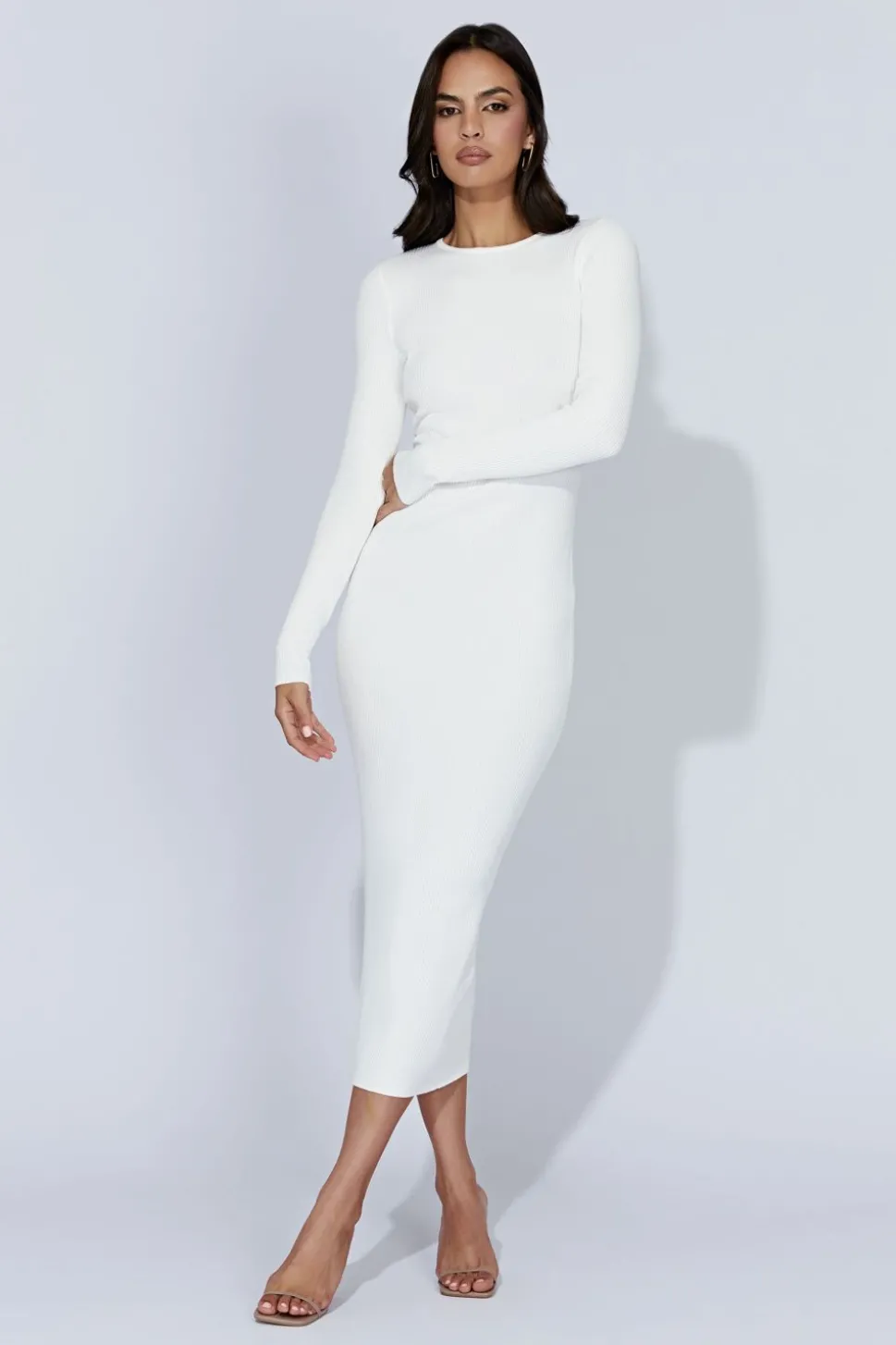 rowen_0-1.webp Women MESHKI Midi Dresses<Rowen