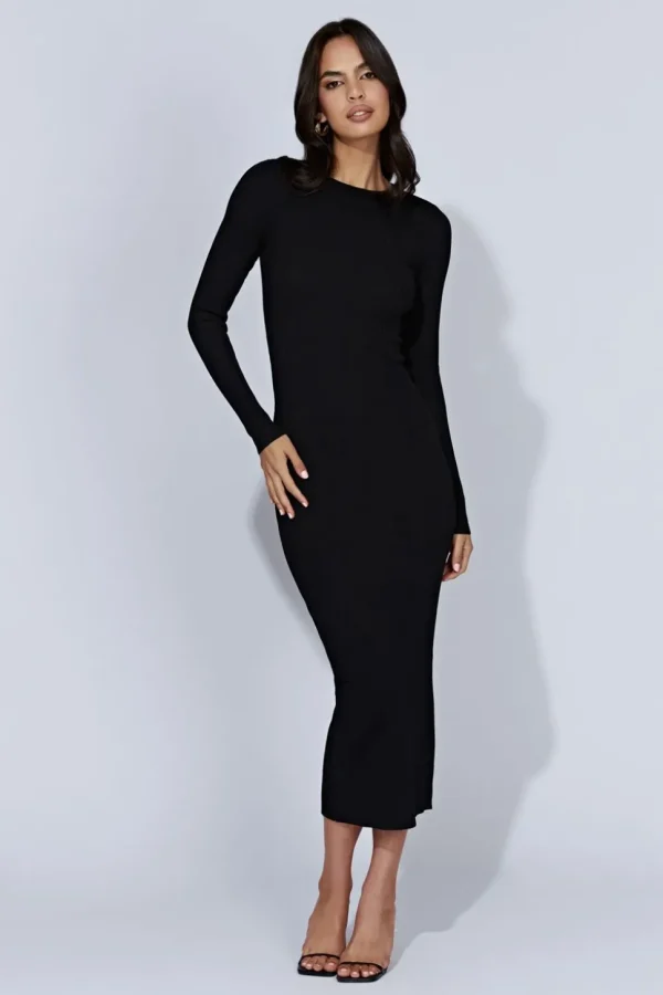 rowen_4.webp Women MESHKI Midi Dresses<Rowen
