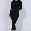 rowen_5.webp Women MESHKI Midi Dresses<Rowen