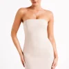 sable_5.webp Women MESHKI Midi Dresses<Sable