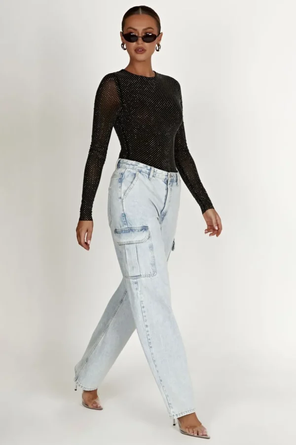 Women MESHKI Bodysuits<Selma