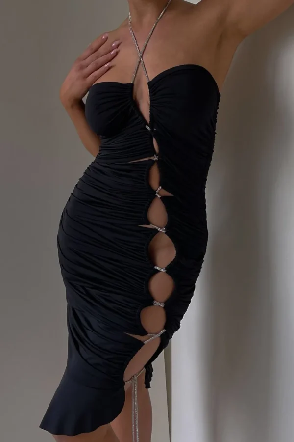 shelby_0.webp Women MESHKI Midi Dresses<Shelby