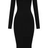 sierra_9.webp Women MESHKI Midi Dresses<Sierra