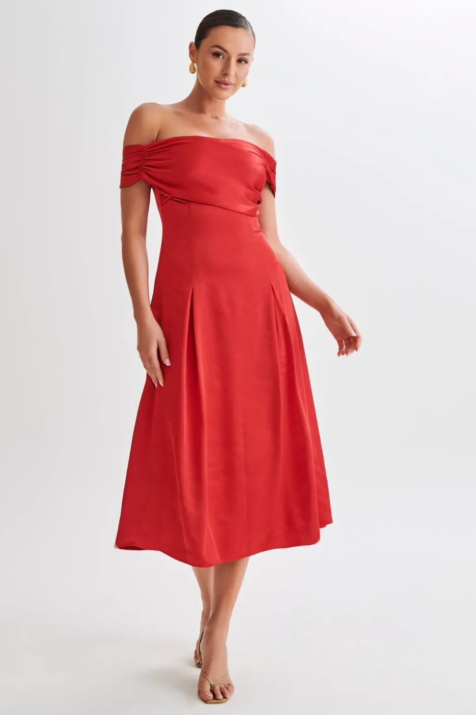 sofie_0.webp Women MESHKI Midi Dresses<Sofie
