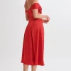 sofie_3.webp Women MESHKI Midi Dresses<Sofie