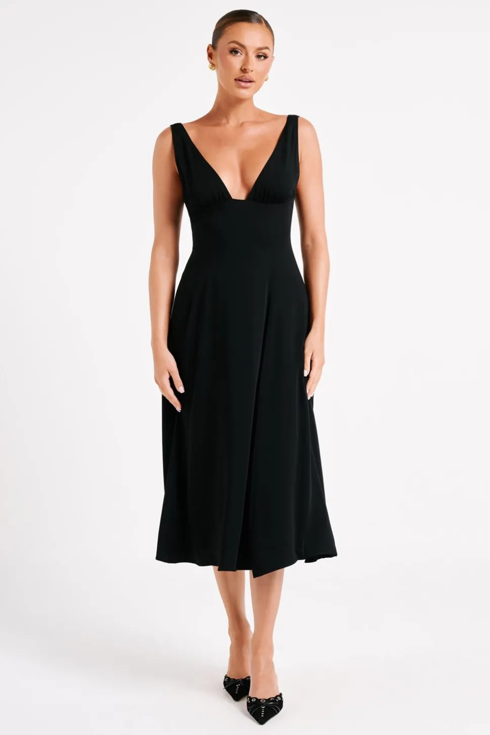 soledad_0-1.webp Women MESHKI Midi Dresses<Soledad