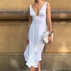 Women MESHKI Midi Dresses<Soledad