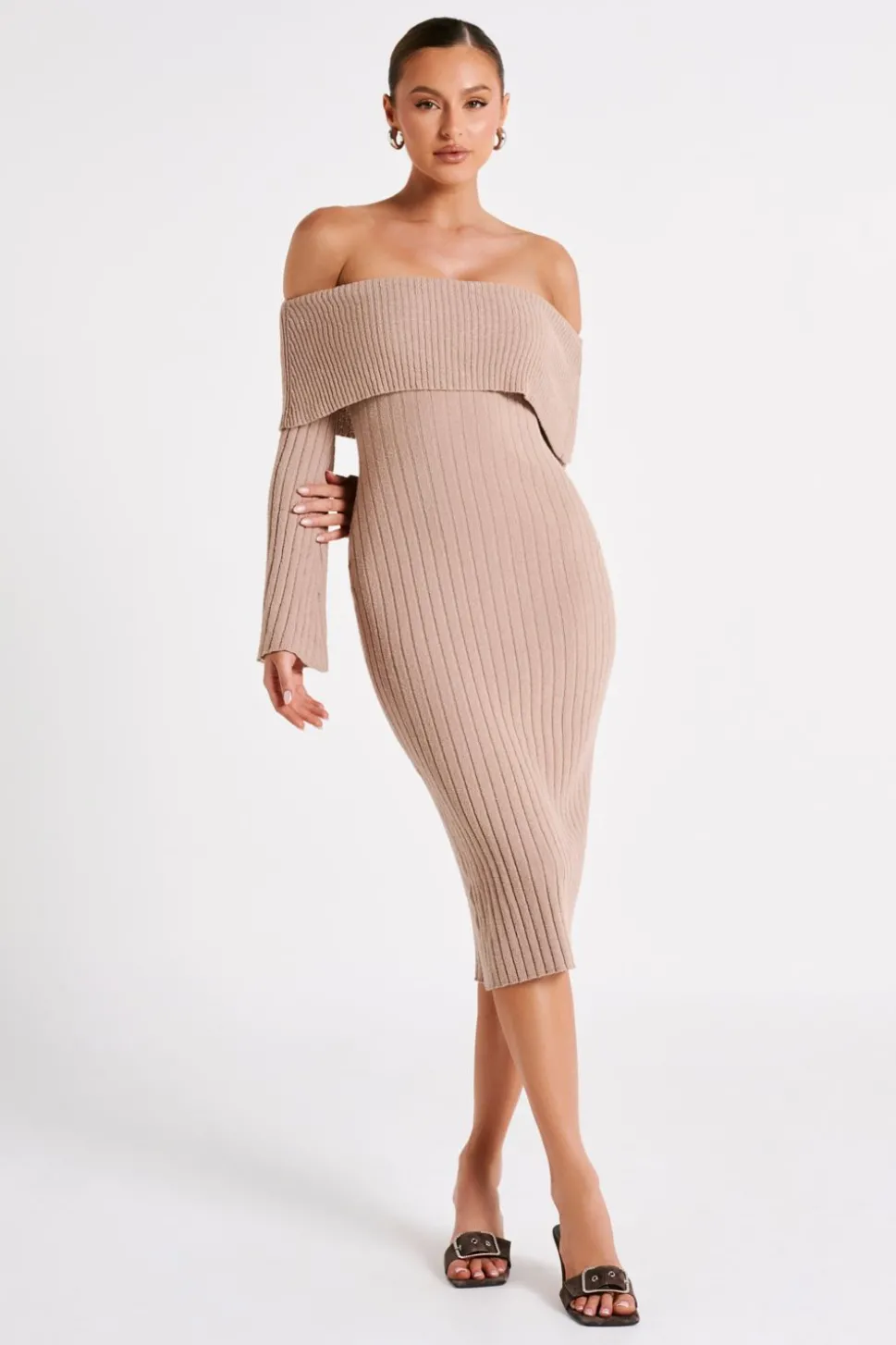 stefania_0.webp Women MESHKI Midi Dresses<Stefania