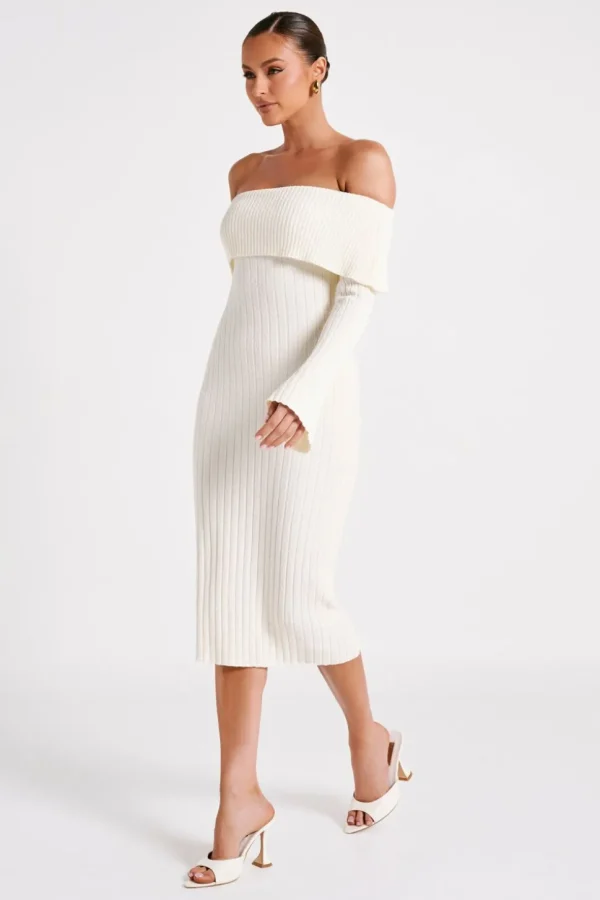 stefania_3-2.webp Women MESHKI Midi Dresses<Stefania