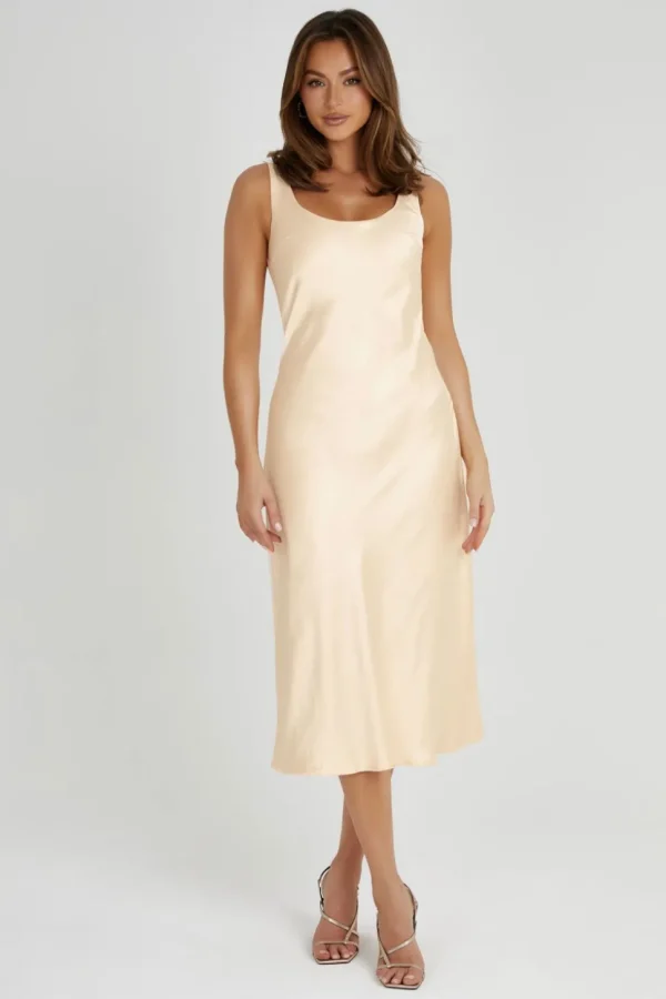 tamara_5-1.webp Women MESHKI Midi Dresses<Tamara