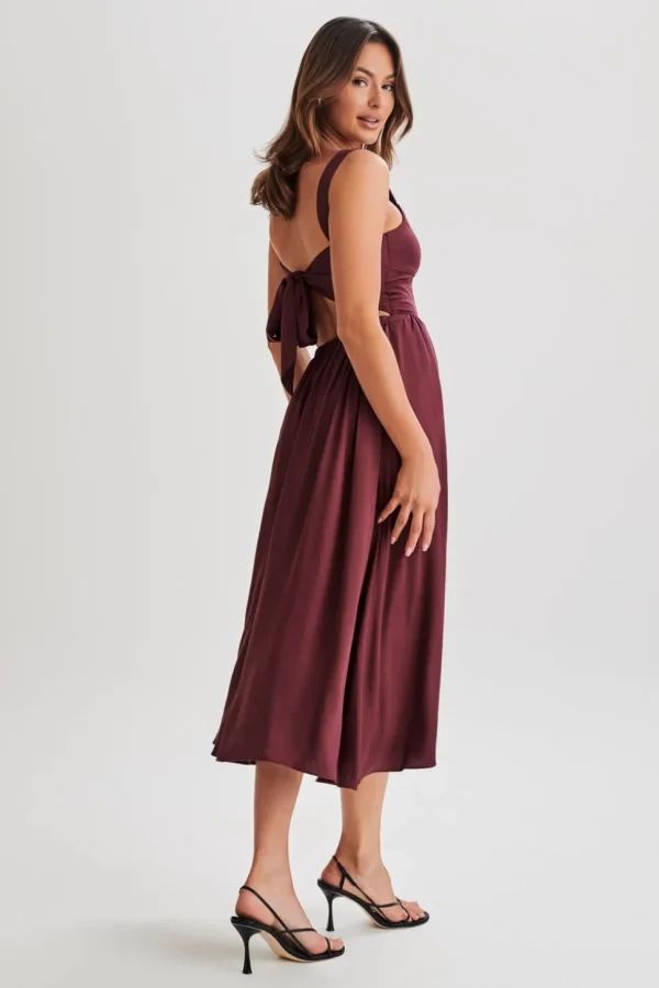 thandi_5-1.webp Women MESHKI Midi Dresses<Thandi