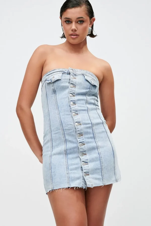 Women MESHKI Denim<Tiani