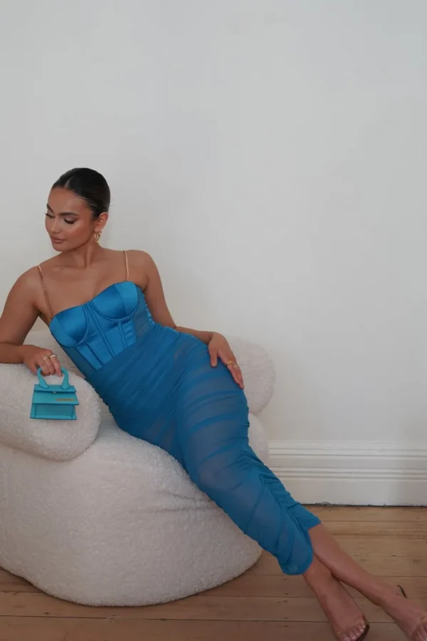 Women MESHKI Midi Dresses<Tiarne
