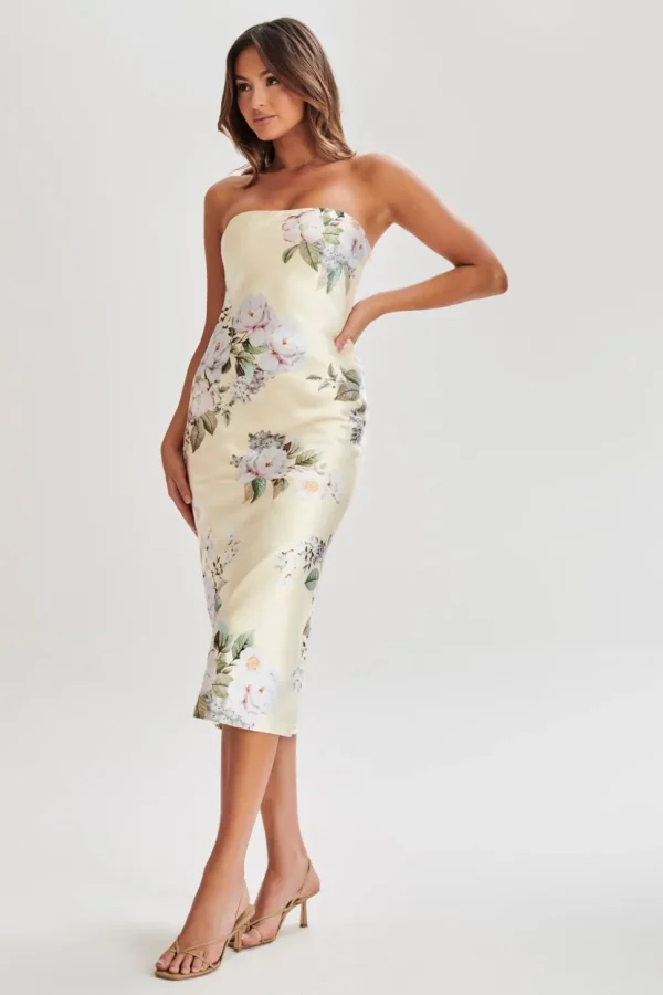 tyler_4.webp Women MESHKI Midi Dresses<Tyler