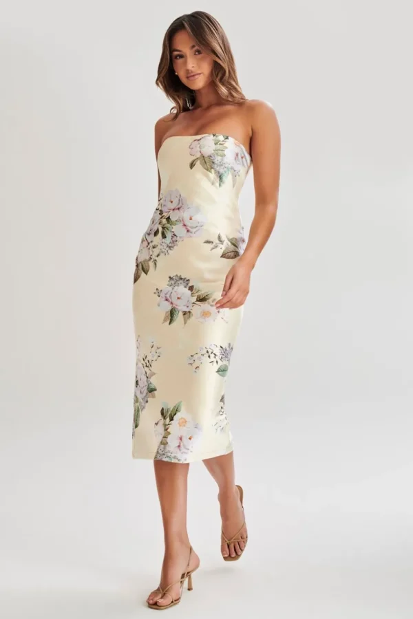 tyler_5.webp Women MESHKI Midi Dresses<Tyler