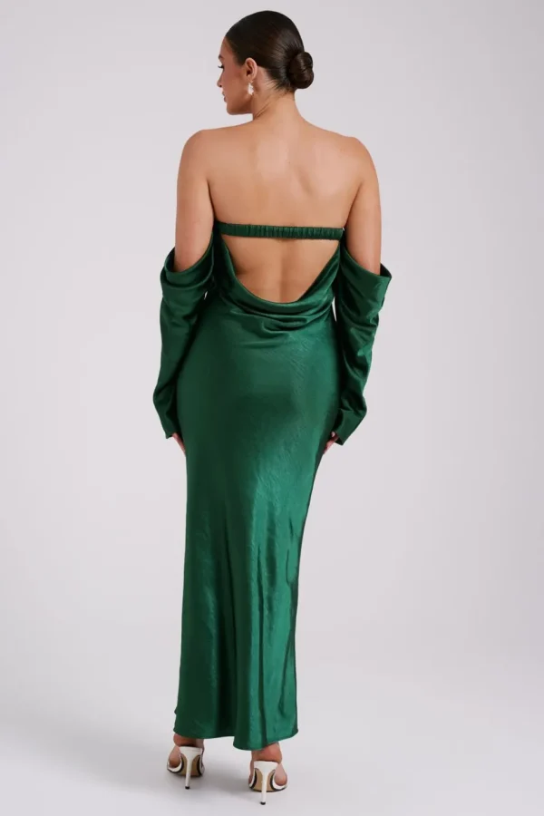 vee_4.webp Women MESHKI Midi Dresses<Vee
