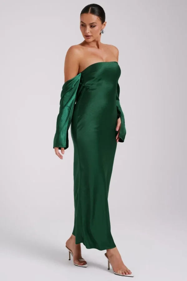 vee_6.webp Women MESHKI Midi Dresses<Vee